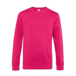 B&C Mens King Sweatshirt / Magenta Pink